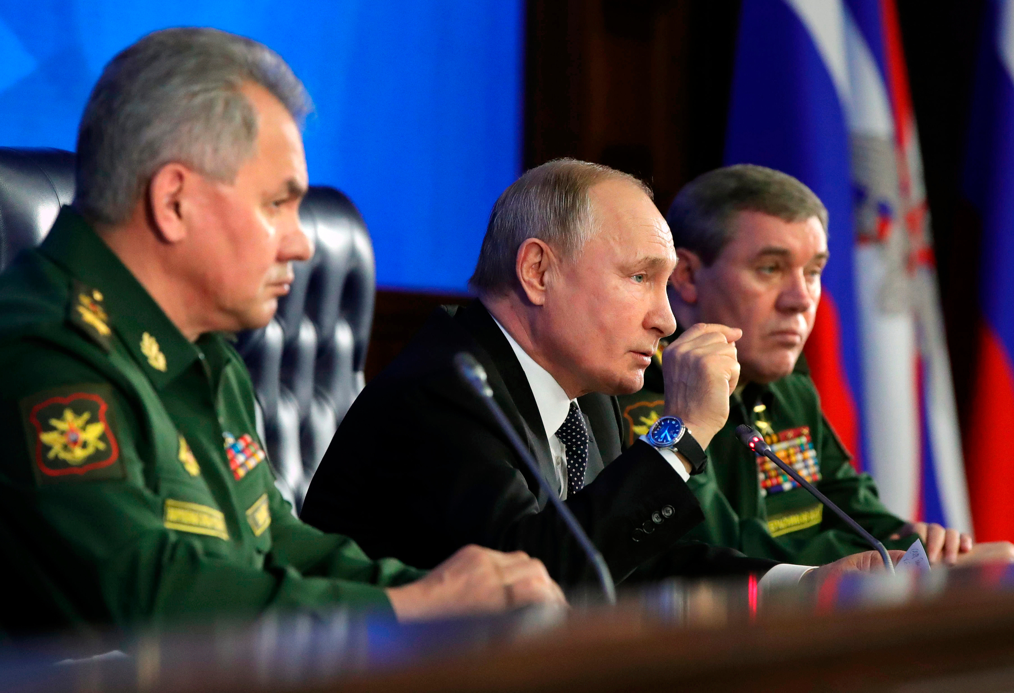Putin and the military