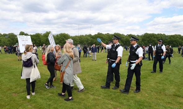 coronavirus vaccine protest